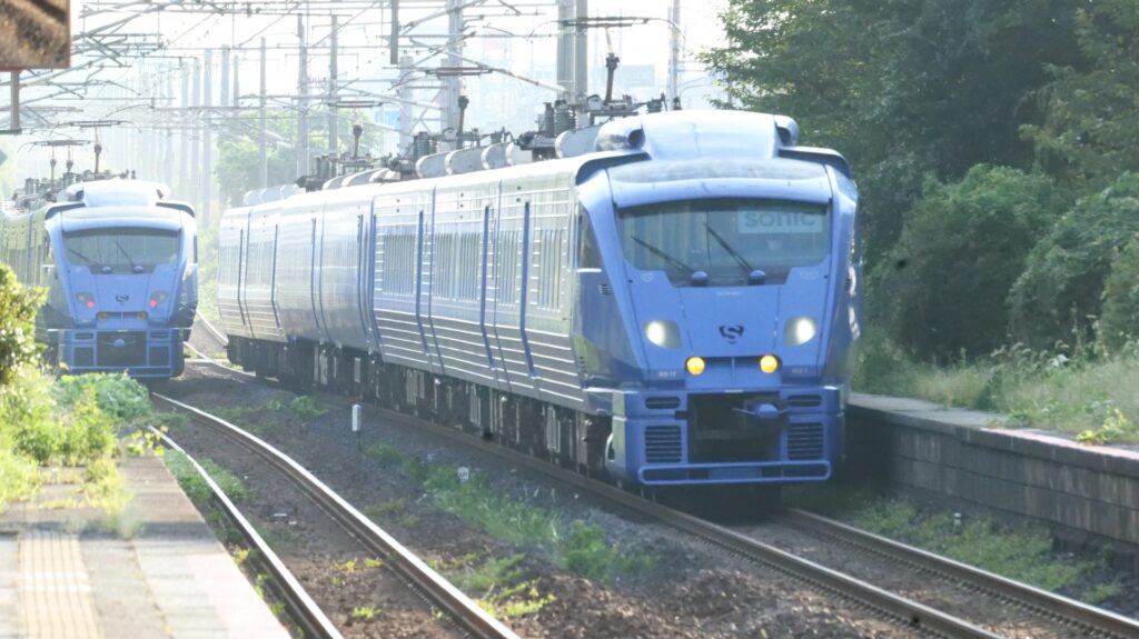 特急ソニックで大分へ